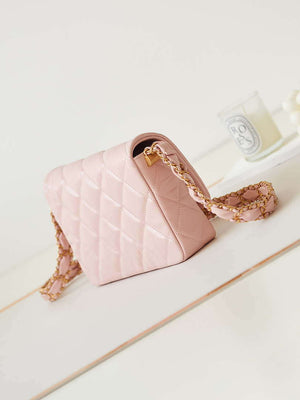 Chanel AS4423 Flap Lambskin bag Pink - Default Title - View 3