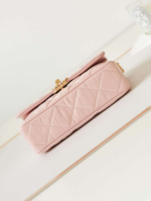 Chanel AS4423 Flap Lambskin bag Pink - Default Title - View 7