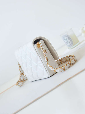 Chanel AS4423 Flap Lambskin bag White - Default Title - View 3