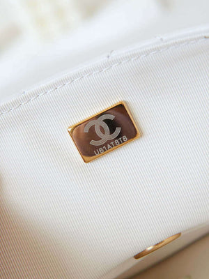 Chanel AS4423 Flap Lambskin bag White - Default Title - View 9
