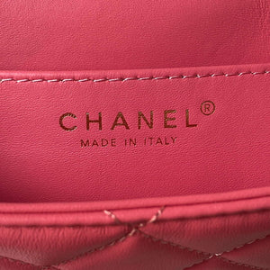Chanel AS4609 Small Messenger bag Lambskin Red - Default Title - View 8