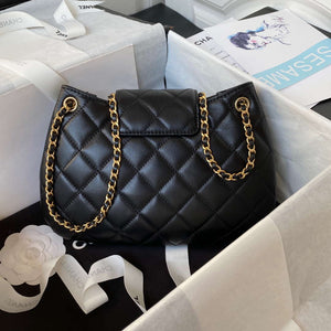 Chanel AS4610 Messenger bag Lambskin Black - Default Title - View 2