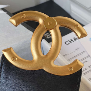 Chanel AS4610 Messenger bag Lambskin Black - Default Title - View 7