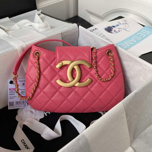 Chanel AS4610 Messenger bag Lambskin Red - Default Title - View 1
