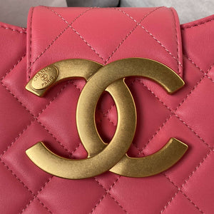 Chanel AS4610 Messenger bag Lambskin Red - Default Title - View 3
