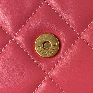 Chanel AS4610 Messenger bag Lambskin Red - Default Title - View 6
