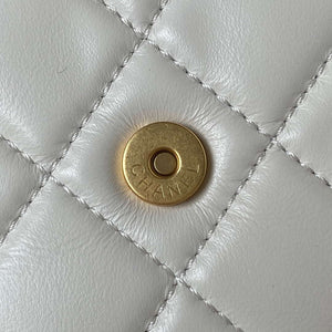 Chanel AS4610 Messenger bag Lambskin White - Default Title - View 6