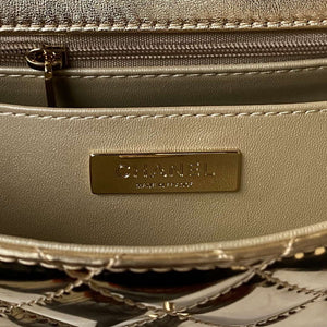 Chanel AS4648 Flap Bag & STAR COIN PURSE Mirror Calfskin Metallic Calfskin & Gold-Tone Metal Gold - Default Title - View 7