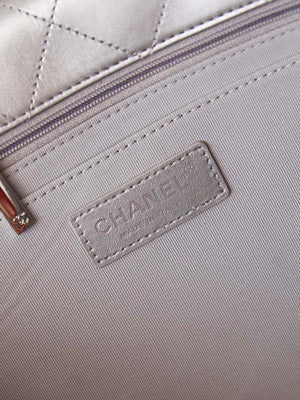 Chanel AS4661 Flap Bag CF Airport Calfskin & Silver-Tone Metal - Default Title - View 8