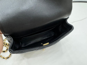 Chanel AS4848 Mini Flap bag With top handle Black - Default Title - View 8