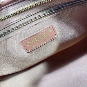 Chanel AS4912 Meduim Hobo Shiny Lambskin & Gold-Tone Metal Brown - Default Title - View 9