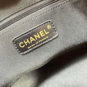 Chanel AS4923 Large Hobo Shiny Lambskin & Gold-Tone Metal Black - Default Title - View 9