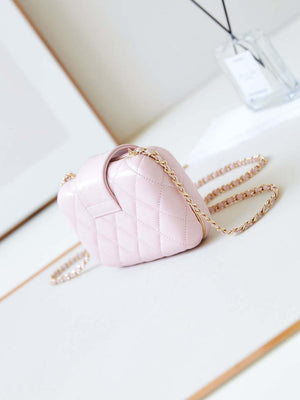 Chanel AS5178 Evening Chain Bag Lambskin Gold-Tone Metal Pink - Default Title - View 2