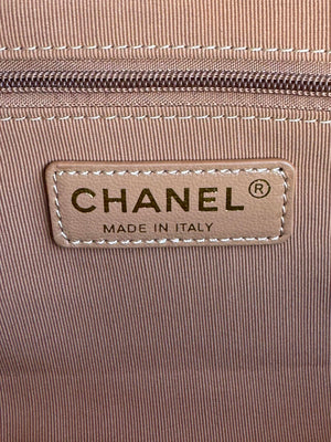 Chanel AS5222 Vanity Case Shiny Crumpled Lambskin & Gold-Tone Metal Brown - Default Title - View 8