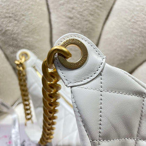 Chanel AS5302 Hobo Shiny Lambskin & Gold-Tone Metal White - Default Title - View 7