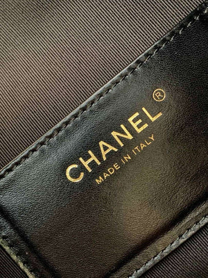 Chanel AS5311 Large Hobo Suede & Gold-Tone Metal Black - Default Title - View 9