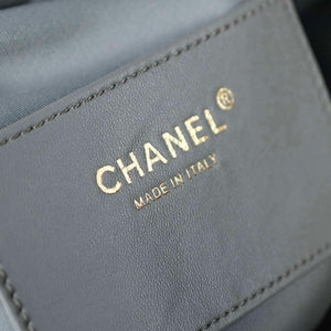 Chanel AS5311 Large Hobo Suede & Gold-Tone Metal Elephant Gray - Default Title - View 8