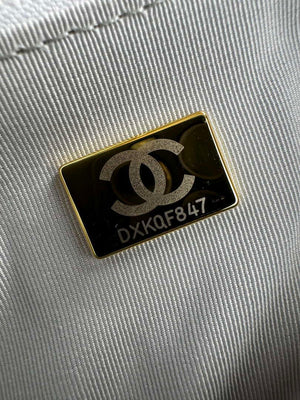 Chanel AS5339 Small Hobo Shiny Lambskin & Gold-Tone Metal Light Green - Default Title - View 9