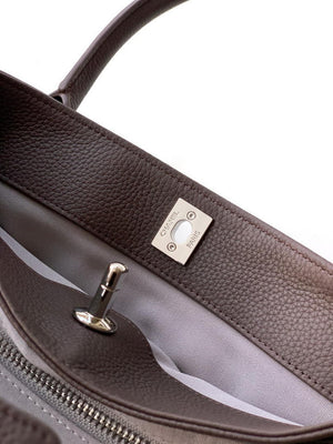 Chanel AS6055 Cerf Leather Exterior Small Tote Bags grayish brown - Default Title - View 7