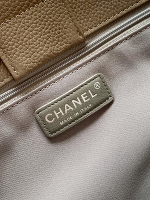 Chanel AS6055 Cerf Leather Exterior Small Tote Bags Gray - Default Title - View 9
