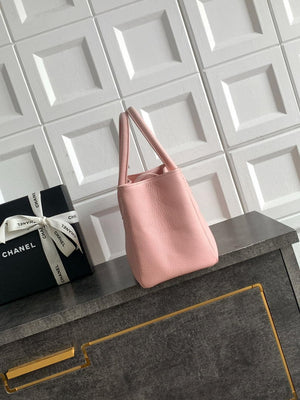 Chanel AS6055 Cerf Leather Exterior Small Tote Bags Bag Pink - Default Title - View 2