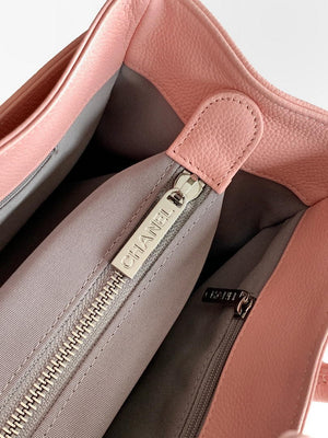 Chanel AS6055 Cerf Leather Exterior Small Tote Bags Bag Pink - Default Title - View 6
