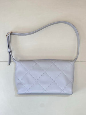 Chanel AS6138 Hobo Handbag Shiny Lambskin & Gold-Tone Metal Light Purple - Default Title - View 9