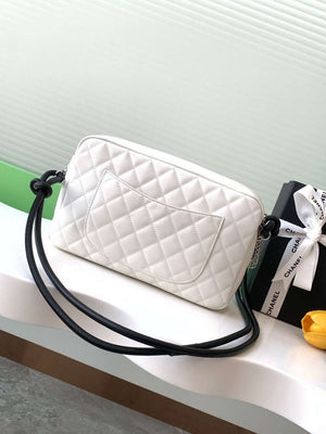 Chanel AS6326 Vintage Camera Case Bag Lambskin White - Default Title - View 3