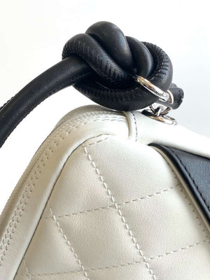 Chanel AS6326 Vintage Camera Case Bag Lambskin White and Black - Default Title - View 7