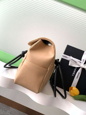 Chanel AS6338 Airport Bag 25P Shopping Bag Apricot - Default Title - View 2