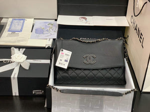Chanel AS8095 Chanel Flap bag Calfskin Black - Default Title - View 1