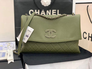 Chanel AS8095 Chanel Flap bag Calfskin Green - Default Title - View 2