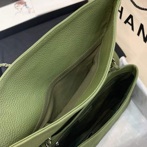 Chanel AS8095 Chanel Flap bag Calfskin Green - Default Title - View 8
