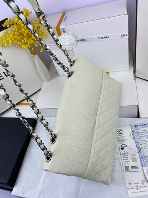 Chanel AS8095 Chanel Flap bag Calfskin White - Default Title - View 7