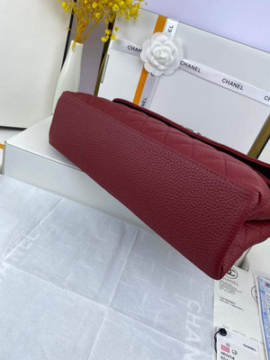 Chanel AS8095 Chanel Flap bag Calfskin Wine Red - Default Title - View 6