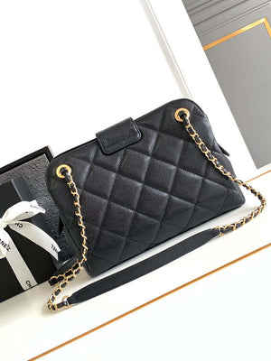 Chanel AS8890 24A MAXI Mini Shopping Bag Black Calfskin - Default Title - View 4