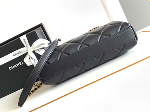 Chanel AS8890 Lambskin 24A MAX Mini Shopping Bag Black - Default Title - View 5