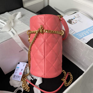 Chanel Bucket Bag Lambskin AS3116 Pink - Default Title - View 5