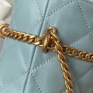 Chanel Bucket Bag Lambskin AS3116 Blue - Default Title - View 6