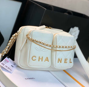 Chanel Camera Case AS2923 Bag White - Default Title - View 3
