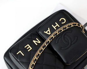 Chanel Camera Case Black AS2923 Bag - Default Title - View 7