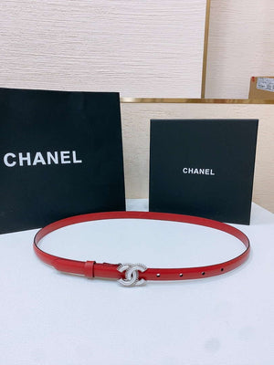 Chanel CC resin white with chain teeth gold and silver logo buckle 1.5cm AA0919 - '--Please Select-- - View 1