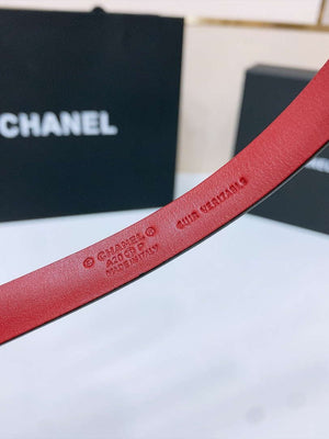 Chanel CC resin white with chain teeth gold and silver logo buckle 1.5cm AA0919 - '--Please Select-- - View 4
