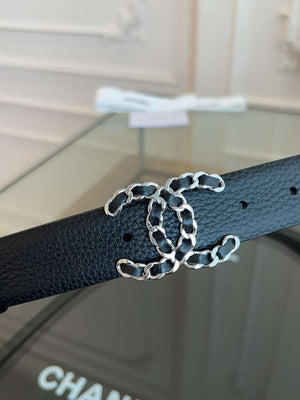 Chanel CC Sheepskin leather 3.0cm belt AA0942 - '--Please Select-- - View 4