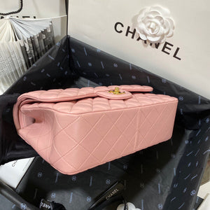 Chanel CF A01113 Classic Flap Bag in Lambskin Light Pink - Default Title - View 7