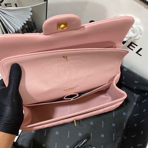 Chanel CF A01113 Classic Flap Bag in Lambskin Light Pink - Default Title - View 9