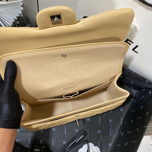 Chanel CF A01113 Classic Flap Bag in Lambskin Apricot - Default Title - View 9