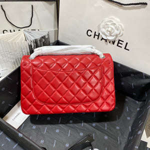 Chanel CF A01113 Classic Flap Bag in Lambskin Red - Default Title - View 5