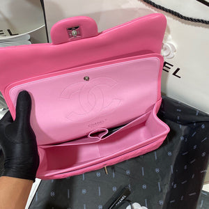Chanel CF A01113 Classic Flap Bag in Lambskin Pink - Default Title - View 9