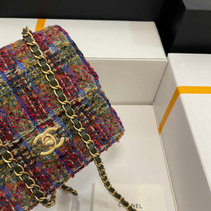 Chanel CF A1115 Mini Flap Bag Wool Tweed - Default Title - View 2